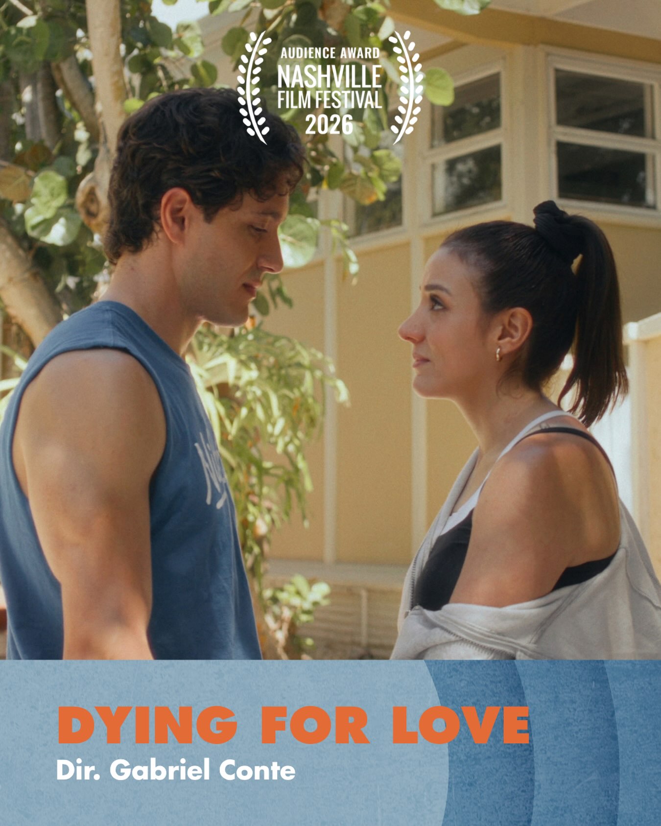 One more audience award to announce 🤩

DYING FOR LOVE (Dir. Gabriel Conte) wins TN Short Audience Award. 

Catch all the Audience Award shorts at 4.30 TODAY 9/29 at Regal Green Hills.
