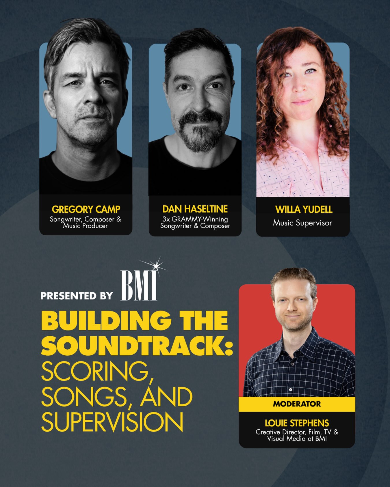 Hey Music City, you don’t want to miss this panel! 

Building the Soundtrack: Scoring, Songs, and Supervision presented by BMI
📅 Friday, September 25
🕙 1:00–2:00 PM
📍 National Museum of African American Music

A great soundtrack is more than just a great score—or a great song. This panel examines the intersection of scoring, songwriting, and music supervision, exploring how these disciplines collaborate to serve the story, navigate creative challenges, and shape the audience’s emotional experience